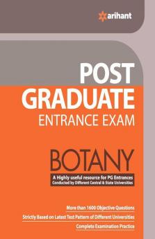 Post Graduate Entrance Examination Botany
