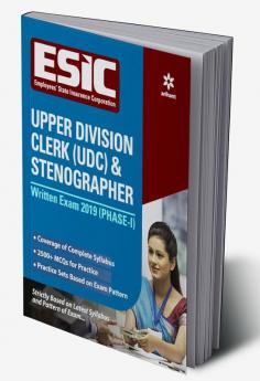 ESIC UDC & Stenographer Recruitment Exam (E)
