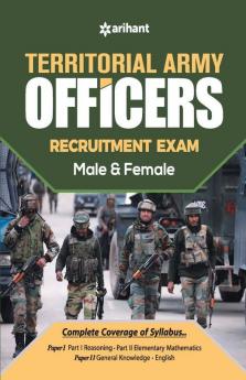 Territorial Army Officers Recruitment Exams 2019