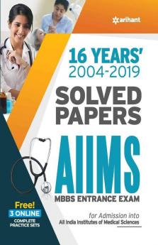 16 Years' Solved Papers AIIMS MBBS