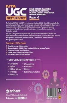 Ugc Net Human Resource Management Labour Welfare And Industrial Relations Labour And Social Welfare 2019