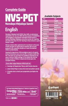 NVS-PGT English Guide 2019