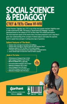 CTET and TETs for Class 6-8 Social Science and Pedagogy 2019 (Old Edition)