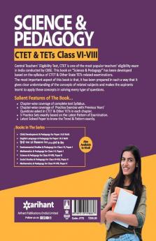 CTET & TETs for Class 6 to 8 Science & Pedagogy 2019 (Old Edition)