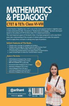 CTET & TETs for Class 6 to 8 Mathematics & Pedagogy 2019 (Old Edition)