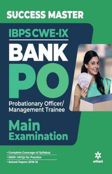 Success Master IBPS-CWE VIII Bank Bank PO/MT Main Examination 2019 (Old Edition)