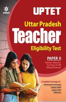 UPTET Paper-II Teacher Selection For Class 6 to 8 Mathematics & Science 2019 (Old edition)