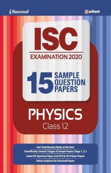 15 Question Sample Papers ISC Physics 2019-20