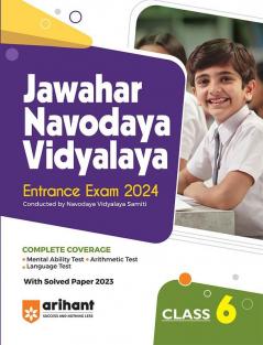 Jawahar Navodaya Vidyalaya Class 6 Guide for Exam 2024