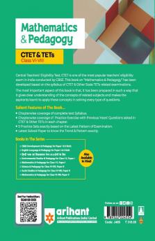 CTET and TETs Mathematics and Pedagogy for Class 6 to 8
