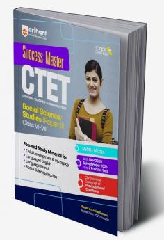 CTET Success Master Social Science Paper 2 Class 6 to 8