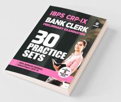30 Practice Sets IBPS-VIII Bank Clerk Preliminary Examination 2019