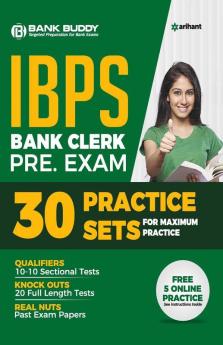 30 Practice Sets IBPS Bank Clerk Pre Exam 2019 (Old edition)