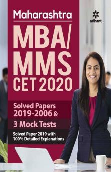 Maharashtra CET-MBA 2020 with Solved Papers & Mock Papers (Old Edition)