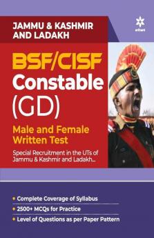 J & K and ladakh BSF Constable (GD) Exam 2020
