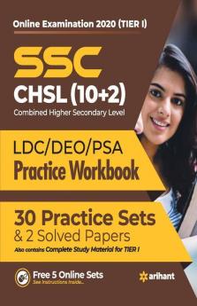SSC CHSL (10+2) Tier I Practice Workbook 2020 (Old edition)