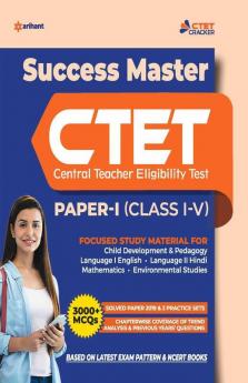Success Master CTET Paper-I Class 1 to 5 2020 (Old Edition)