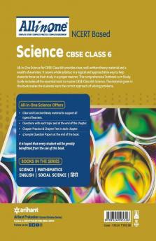 CBSE All In One NCERT Based Science Class 6 2020-21