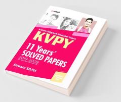 KVPY 11 Years Solved Papers 2019-2009 Stream SB/SX
