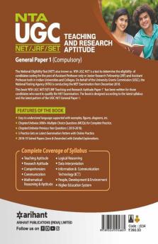NTA UGC NET/JRF/SET General Paper-1 Teaching & Research Aptitude 2020