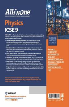 All In One ICSE Physics Class 9 2020-21