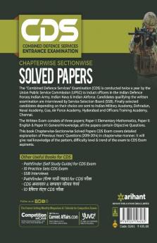CDS Solved Paper Chapterwise & Sectionwise