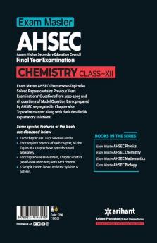 Exam Master AHSEC Chemistry Class 12 2020-21 (Old Edition)