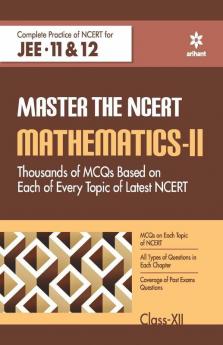 Master The NCERT for JEE Mathematics - Vol.2