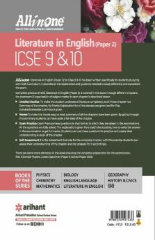 All in One ICSE Literature In English Class 9 and 10 Paper 1 2020-21