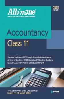 All In One Accountancy CBSE Class 11 2020-21 (Old Edition)