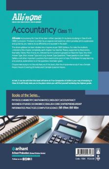 All In One Accountancy CBSE Class 11 2020-21 (Old Edition)