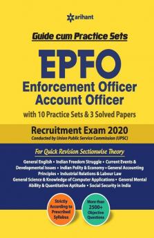 EPFO (Enforcement Offier) Account Officer Guide Cum Practice Sets 2020