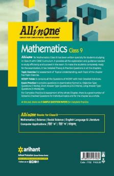 CBSE All In One Mathematics Class 9 for 2021 Exam
