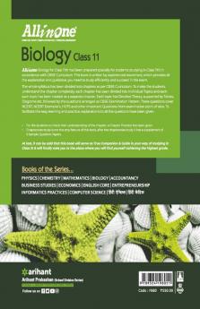 CBSE All In One Biology Class 11 for 2021 Exam