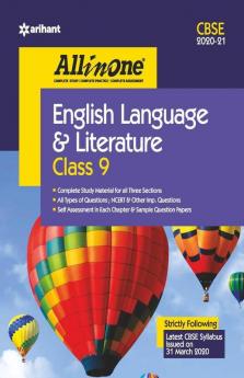 CBSE All in One English Language & Literature Class 9 for 2021 Exam