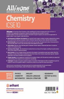 All In One Chemistry ICSE Class 10 2020-21