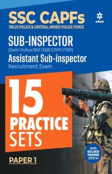 SSC CAPFs Sub Inspector and Assistant Sub Inspector Practice Sets 2020