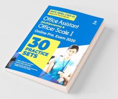 30 Practice Sets IBPS RRBs CWE-IX Office Assistant Multipurpose and Officer Scale-I Pre Exam 2020