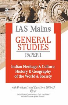 IAS Mains Paper 1 Indian Heritage & Culture History & Geography of the world & Society 2021