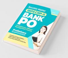Success Master IBPS CRP-X Bank PO (PO/MT) Pre Exam 2020