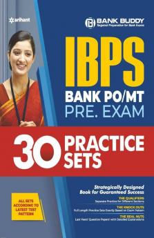 30 Practice Sets IBPS Bank PO/MT Pre Exam 2020