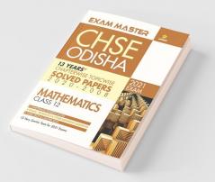 Exam Master CHSE Odisha Mathematics Class 12 2020-21