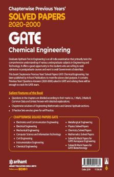 Chemical Engineering Solved Papers GATE 2021