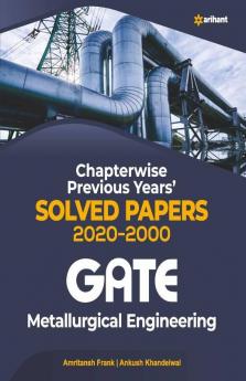 Metallurgical Engineering Solved Papers GATE 2021