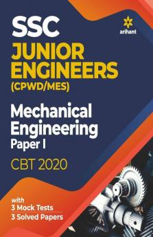 SSC (JE) Junior Engineers Mechanical Engineering Paper 1 2020
