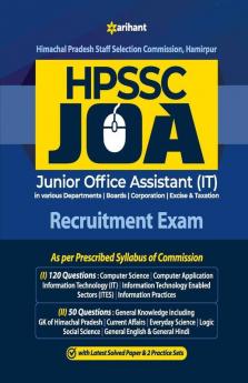 HPSSC JOA Junior Office Assistant (IT) Recruitment Exam 2020