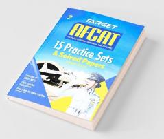 AFCAT 15 Practice Sets and Solved Papers 2021 (Old Edition)