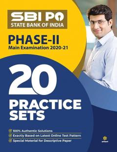 SBI PO Phase 2 Practice Sets Main Exam 2021