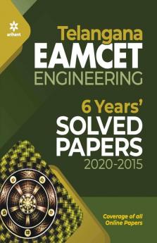 Telangana EAMCET Engineering 6 Years Solved Papers 2021