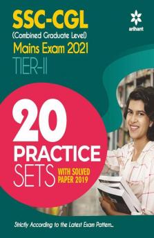 20 Practice Sets SSC Combined Graduate Level Tier 2 Mains Exam 2021